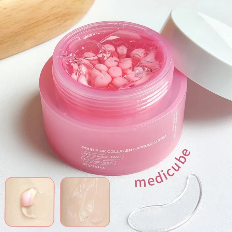 PDRN Pink Collagen Capsule Cream with Niacinamide