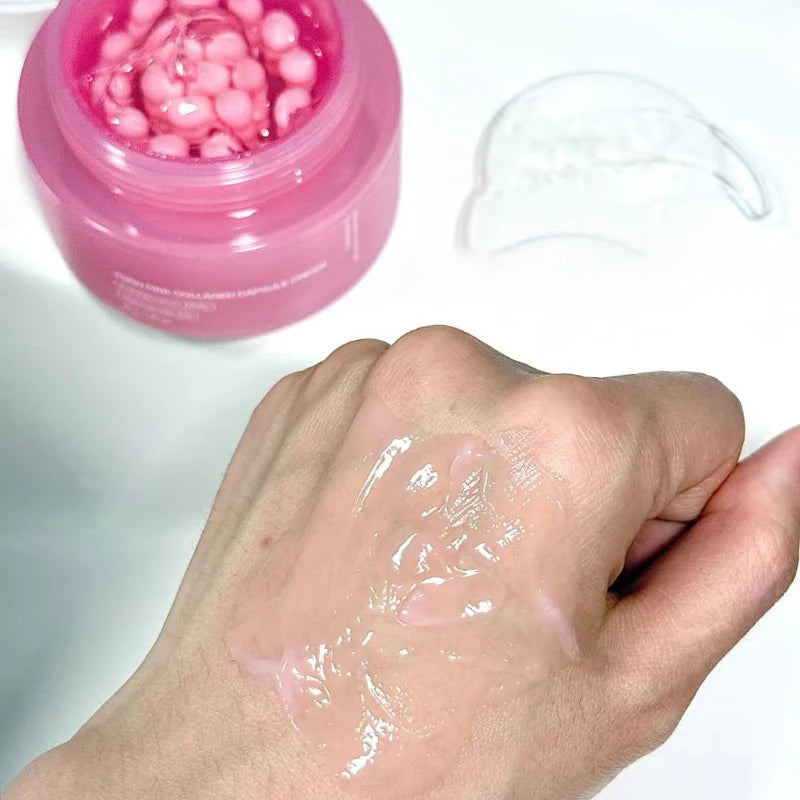 PDRN Pink Collagen Capsule Cream with Niacinamide