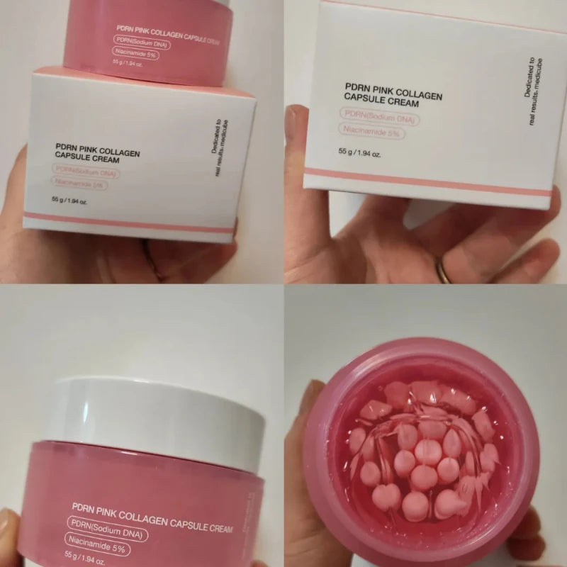 PDRN Pink Collagen Capsule Cream with Niacinamide
