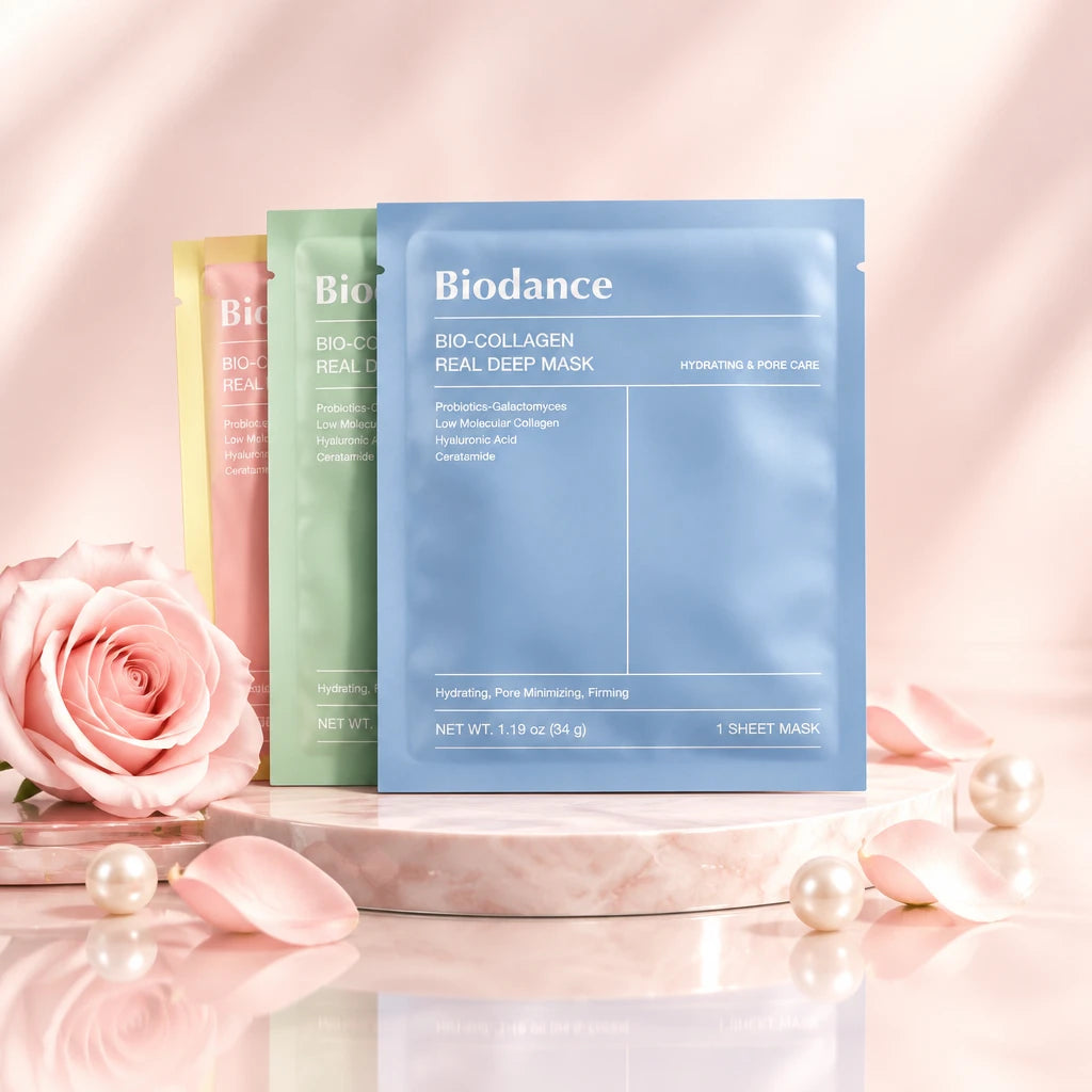 Biodance Collagen Anti-Wrinkle Face Mask Firming Pores Nourishing Moisturizing Shrinking Pores Improving Elasticity Skin Care