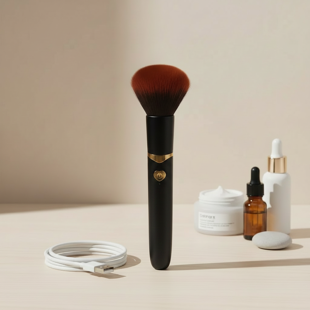 Electric Makeup Brush, USB Rechargeable Cosmetic Brush